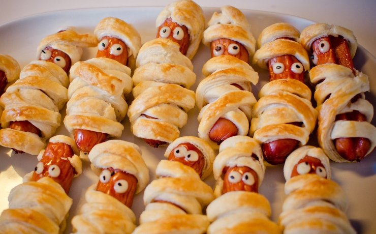 Pølsehorn opskrift
